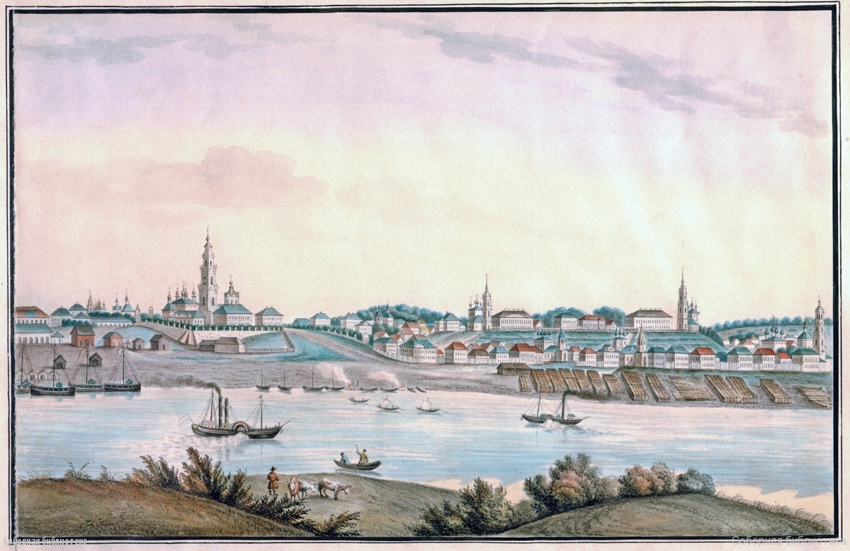 Рисунок города ярославля